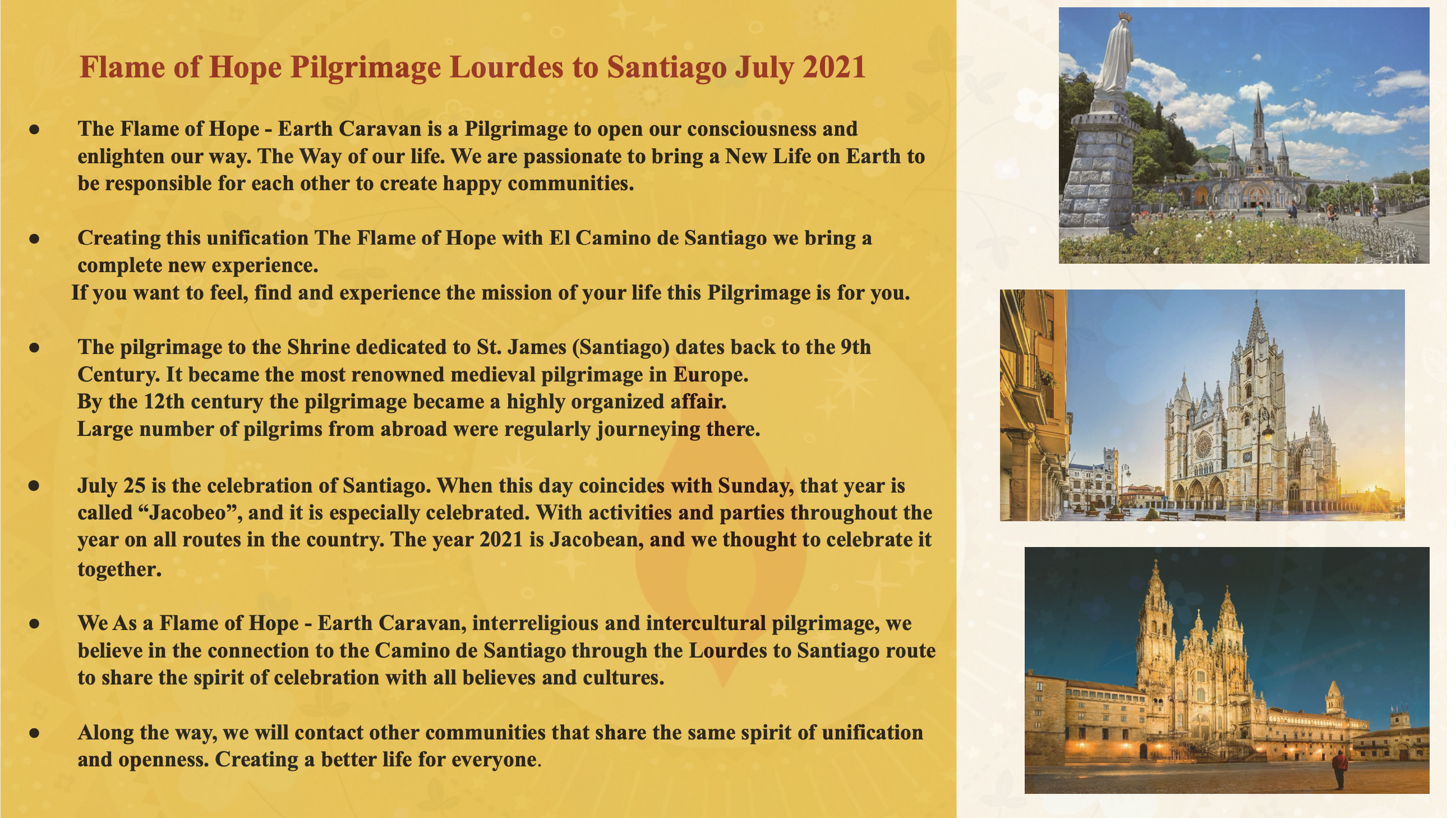 Pilgrimage Lourdes to Santiago 2021 2