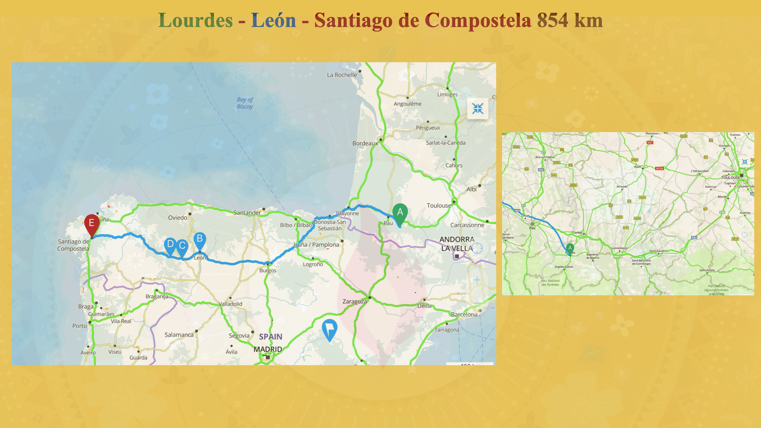 Pilgrimage Lourdes to Santiago 2021 5