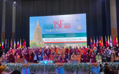 Flame of Hope Takes Center Stage at World Buddhist Gathering in Bodhgaya, India